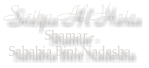 Sneipa Al Haria Shamar -  Sahabia Bint Nadesha