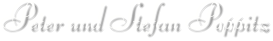 Peter und Stefan Poppitz