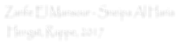 Zarife El Mansour - Sneipa Al Haria  Hengst, Rappe, 2017